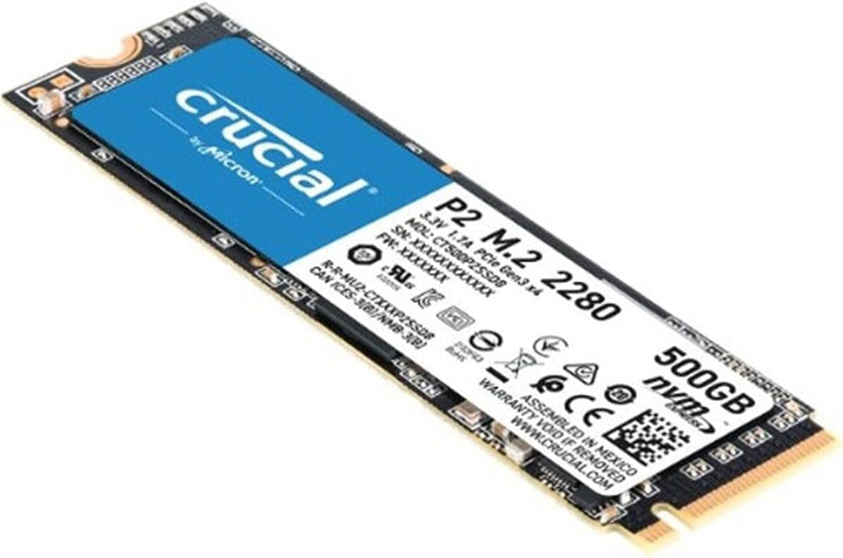 P2 1TB 3D NAND Nvme Pcie M.2 SSD up to 2400Mb/S - CT1000P2SSD8